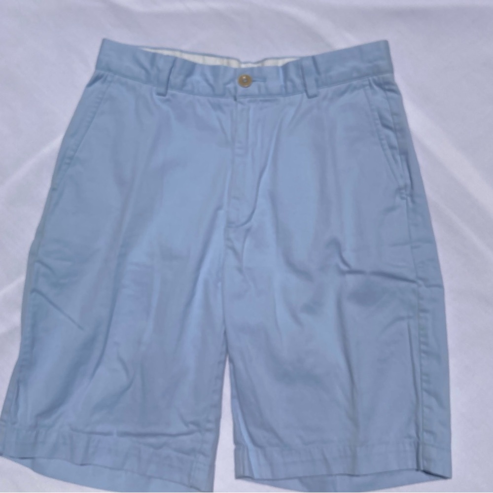 Roundtree & Yorke Blue Flat Front Shorts